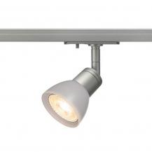 SLV 143454 PURIA Spot, silbergrau, GU10, max. 50W, inkl. 1P.-Adapter
